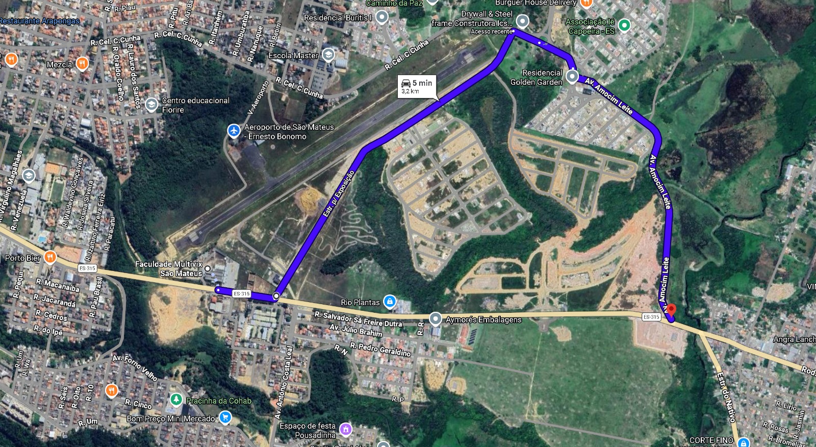 duplicação da Othovarino Duarte Santos em Guriri São Mateus15