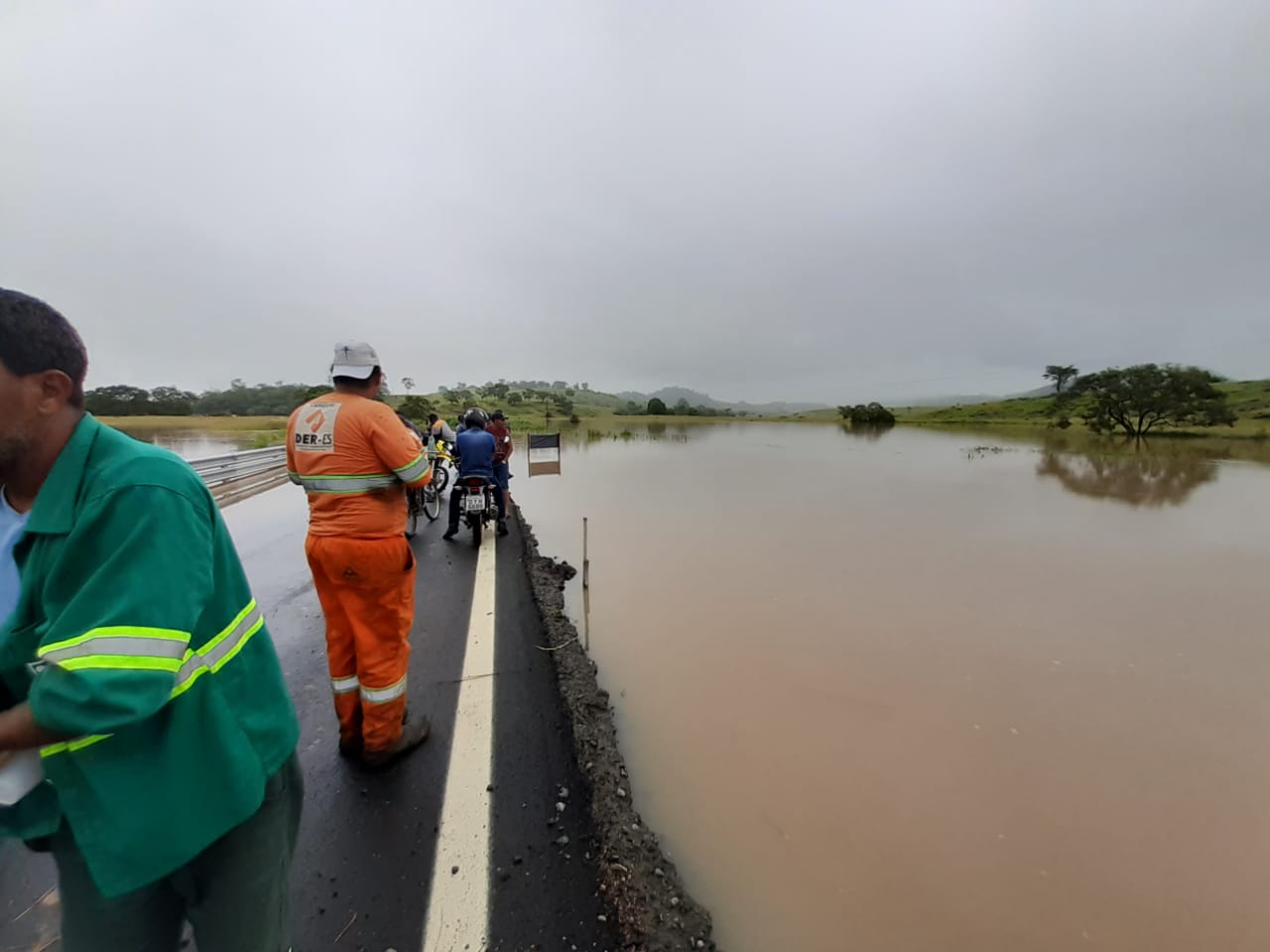 Foto Trevo acesso Contorno Apiacá
