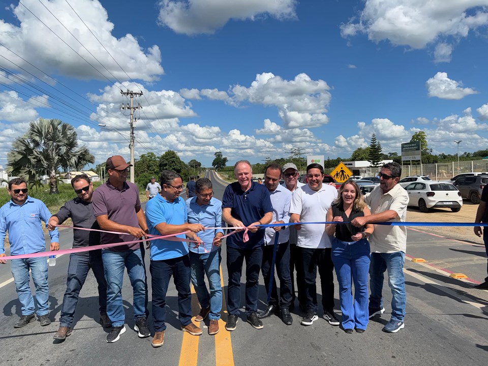 inauguração da reabilitação das rodovias ES- 209 e ES-130 -  Montanha