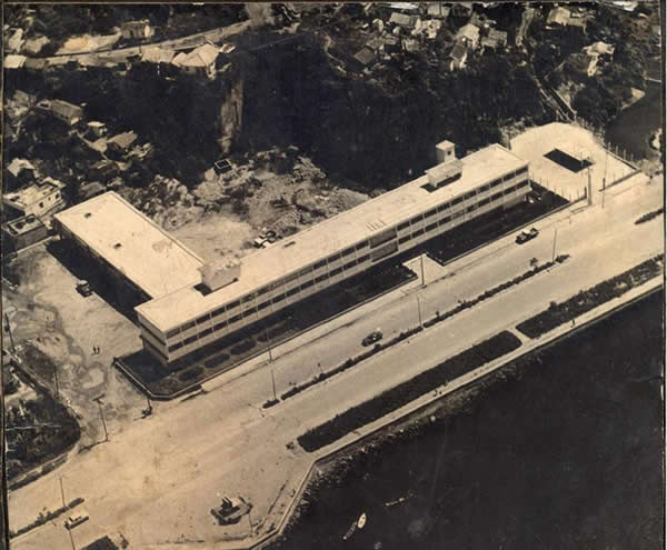 Inauguração da sede do DER-ES, nos anos 1960